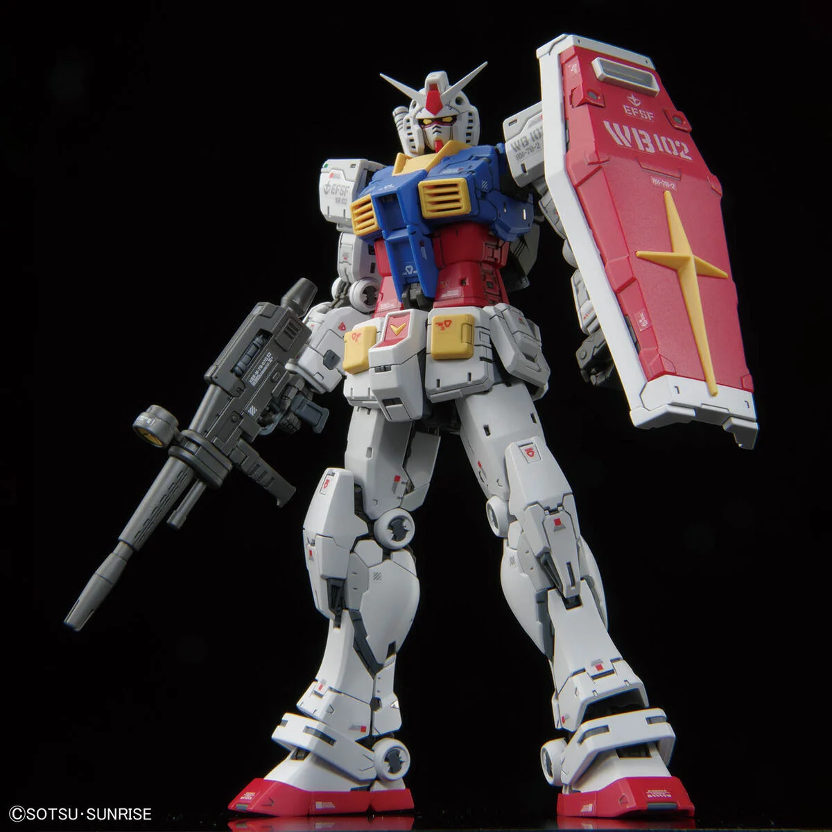 Bandai Hobby RG 1/144 RX-78-2 Gundam Ver. 2.0 "Mobile Suit Gundam" Plastic Model Kit