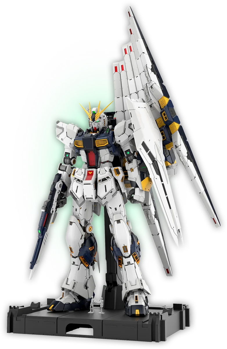 Bandai Hobby PG 1/60 Unleashed RX-93 Nu Gundam (Char's Counterattack) Plastic Model Kit