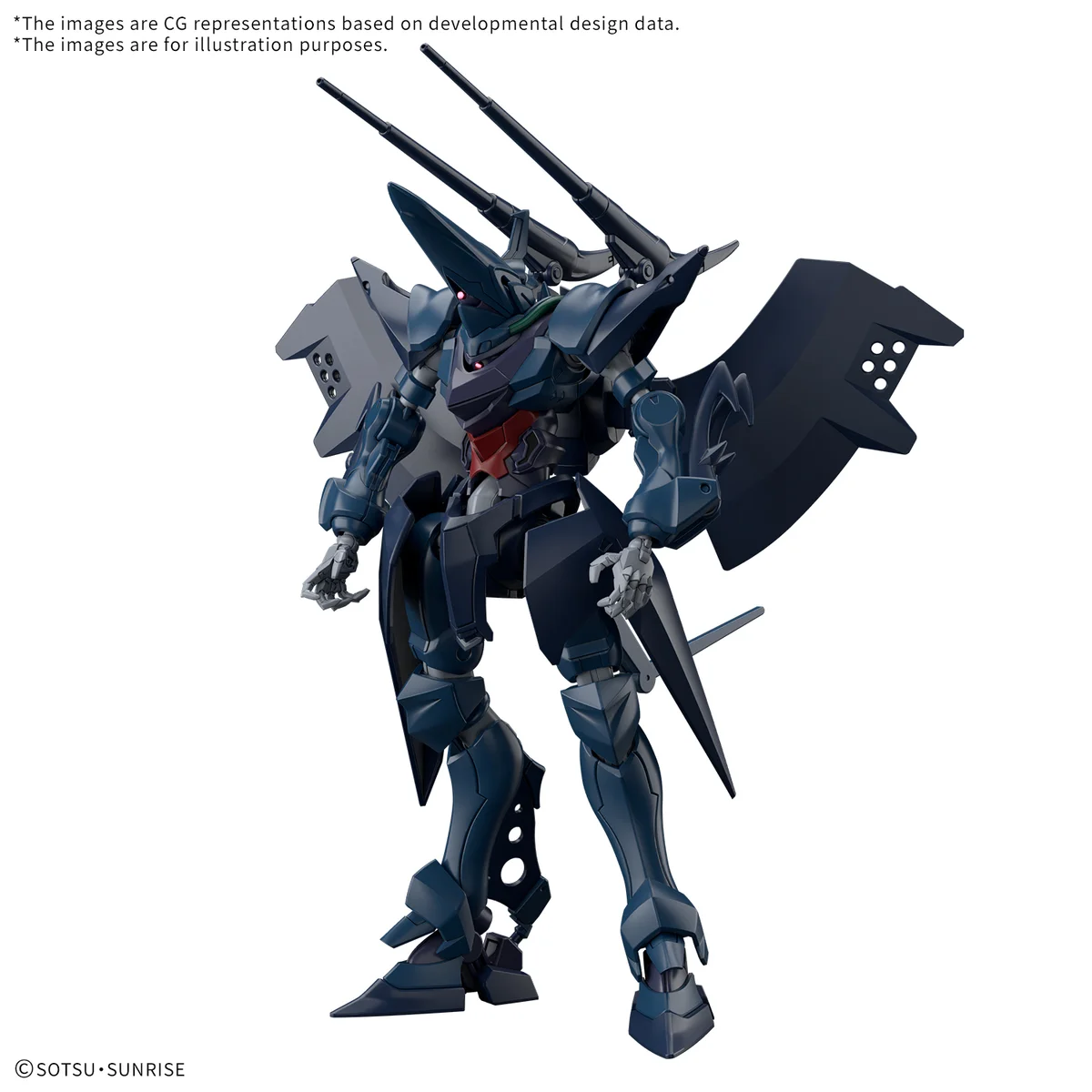 Bandai HG 1/144 HAMBRABI "Mobile Suit Gundam: GQuuuuuuX" Plastic Model Kit