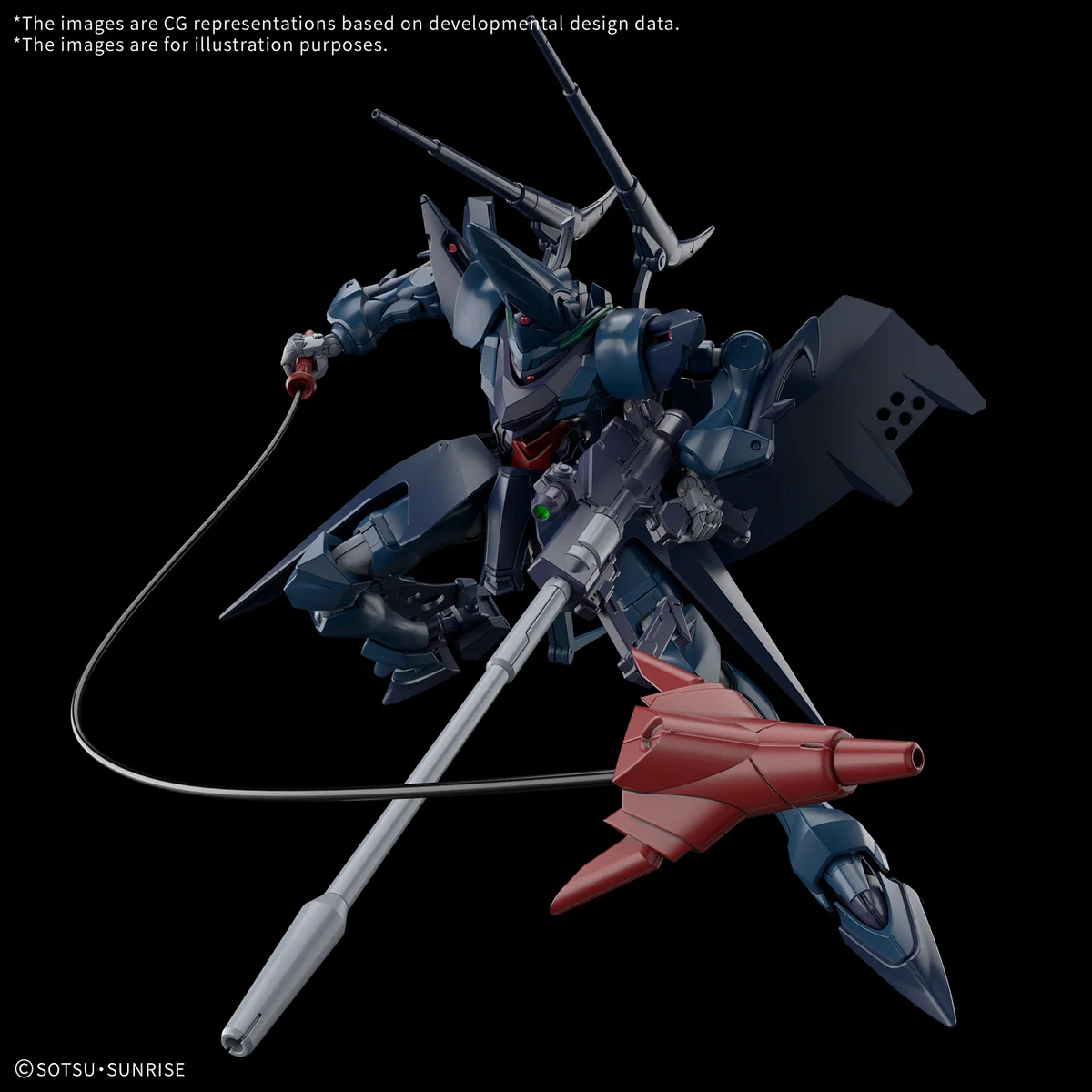 Bandai HG 1/144 HAMBRABI "Mobile Suit Gundam: GQuuuuuuX" Plastic Model Kit Box