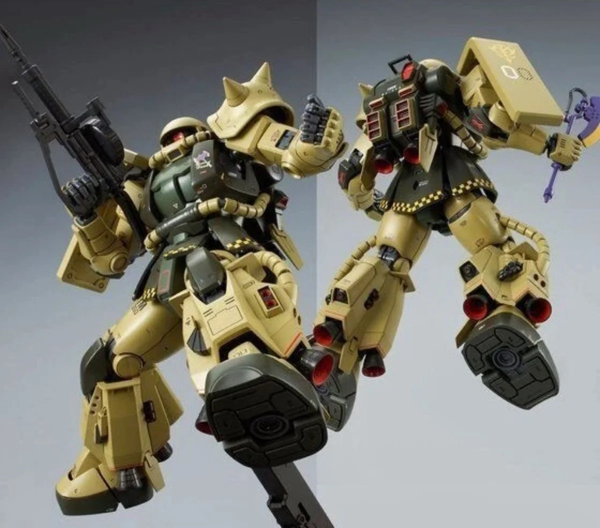 P-Bandai HG 1/100 MG MS-06R-1 BRENISS OX'S ZAKU II (Mobile Suit Gundam) Plastic Model Kit Box