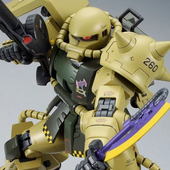 P-Bandai HG 1/100 MG MS-06R-1 BRENISS OX'S ZAKU II (Mobile Suit Gundam) Plastic Model Kit