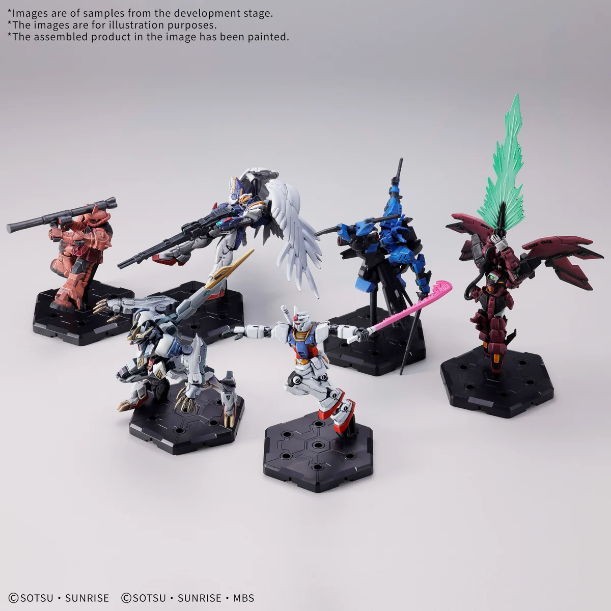 Bandai HG Non-scale GUNDAM ASSEMBLE STARTER SET 01 Plastic Model Kit