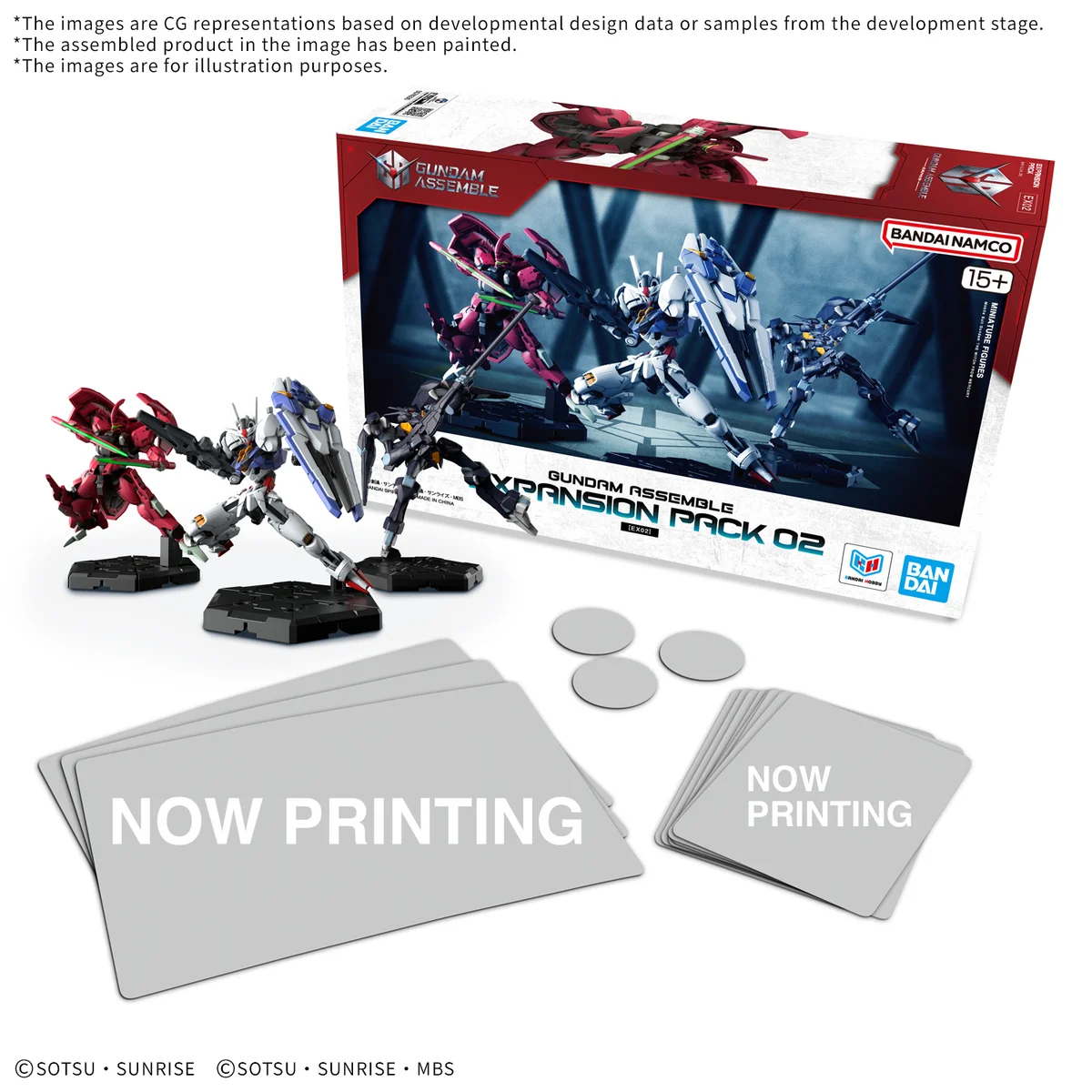 Bandai HG GUNDAM ASSEMBLE EXPANSION PACK 02 [EX02] Plastic Model Kit