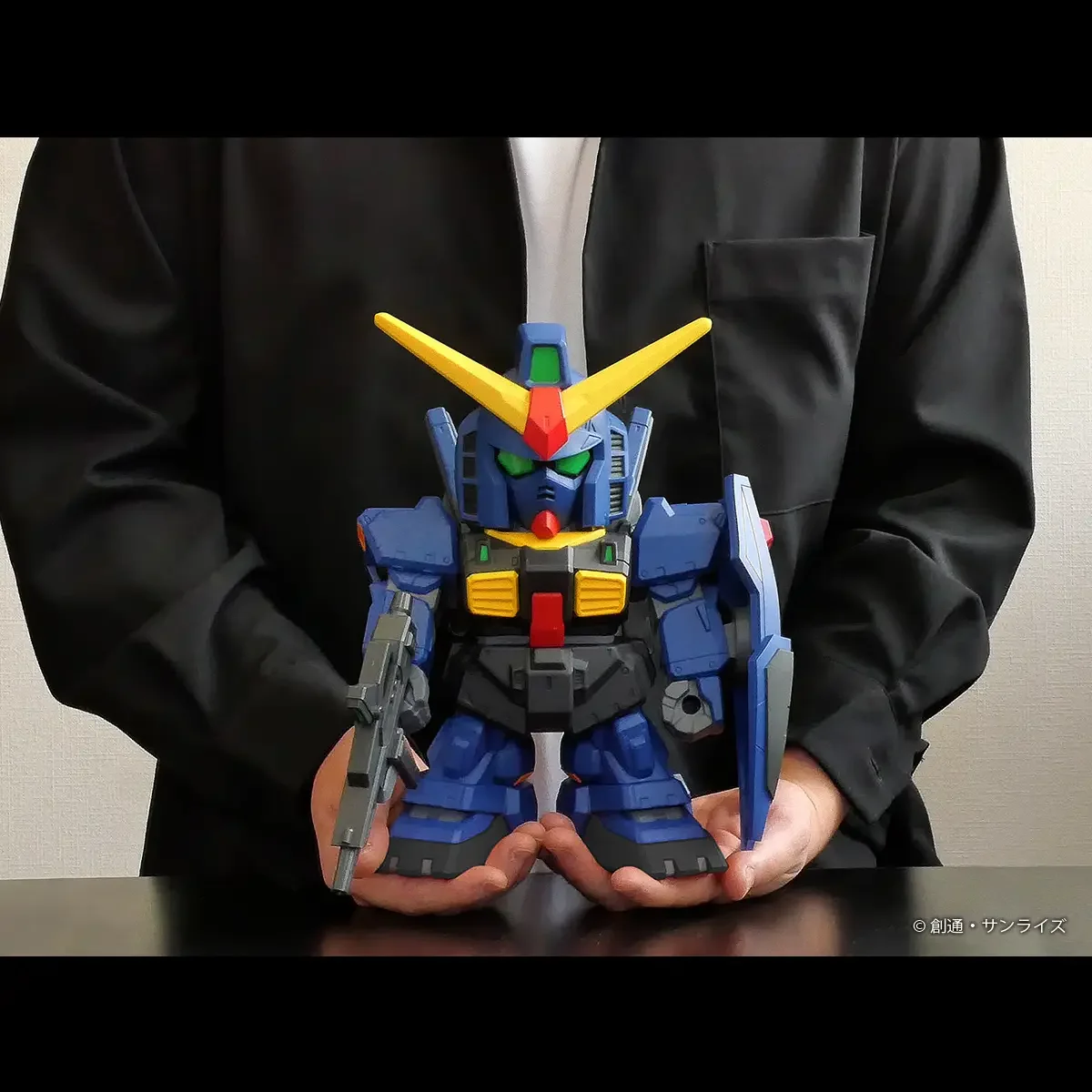 Bandai HG Non-scale Jumbo Soft Vinyl Figure SD RX-178 SD Gundam Mk-II (Titans Specifications) (Mobile Suit Zeta Gundam) Plastic Model Kit Box