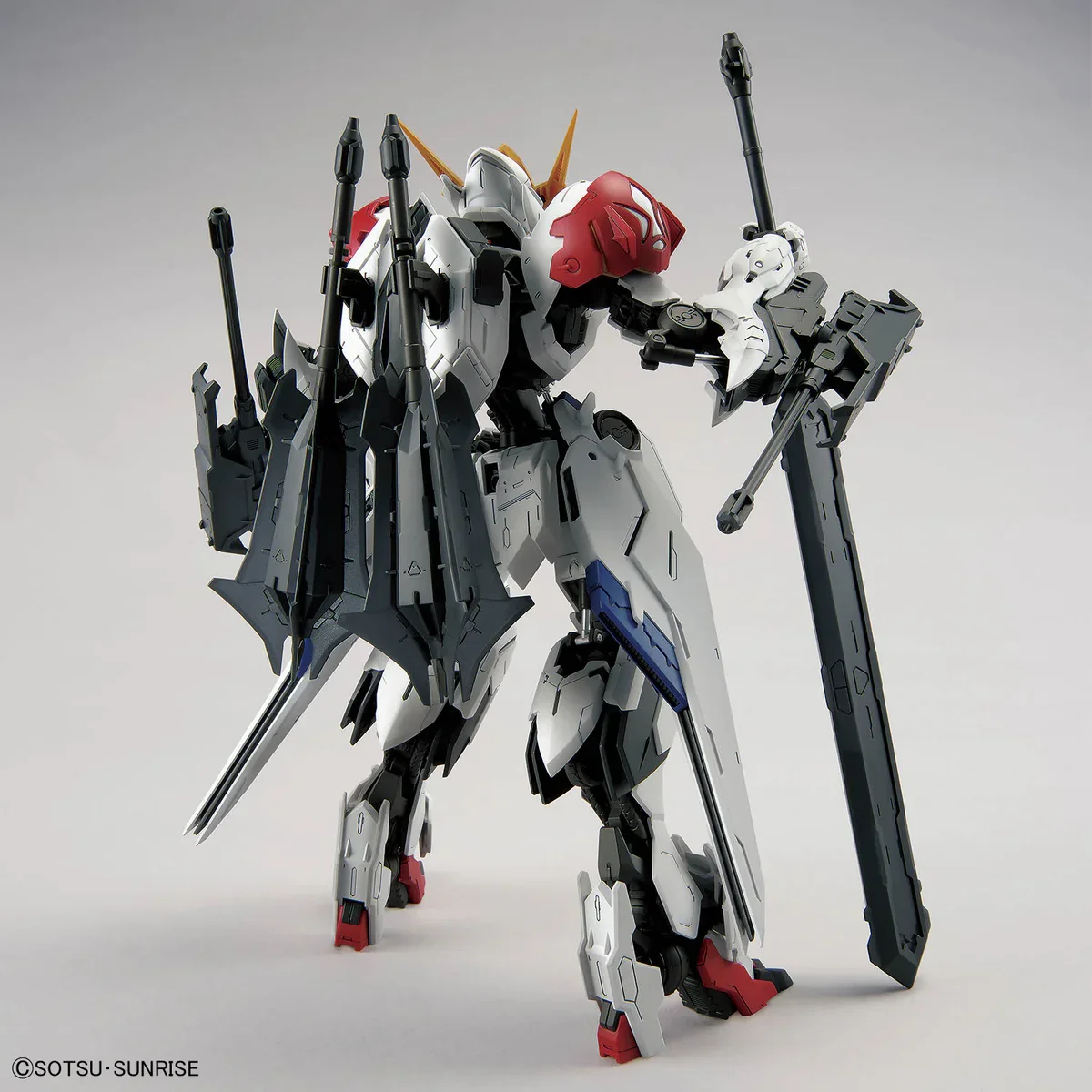 Bandai Hobby MG 1/100 Gundam Barbatos Lupus (Iron-Blooded Orphans) Plastic Model Kit