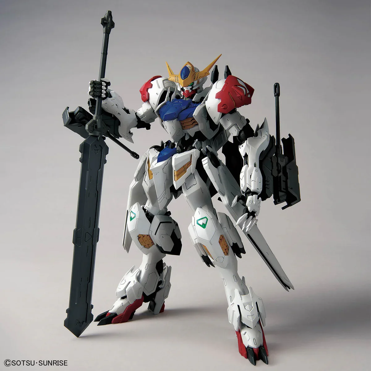 Bandai Hobby MG 1/100 Gundam Barbatos Lupus (Iron-Blooded Orphans) Plastic Model Kit