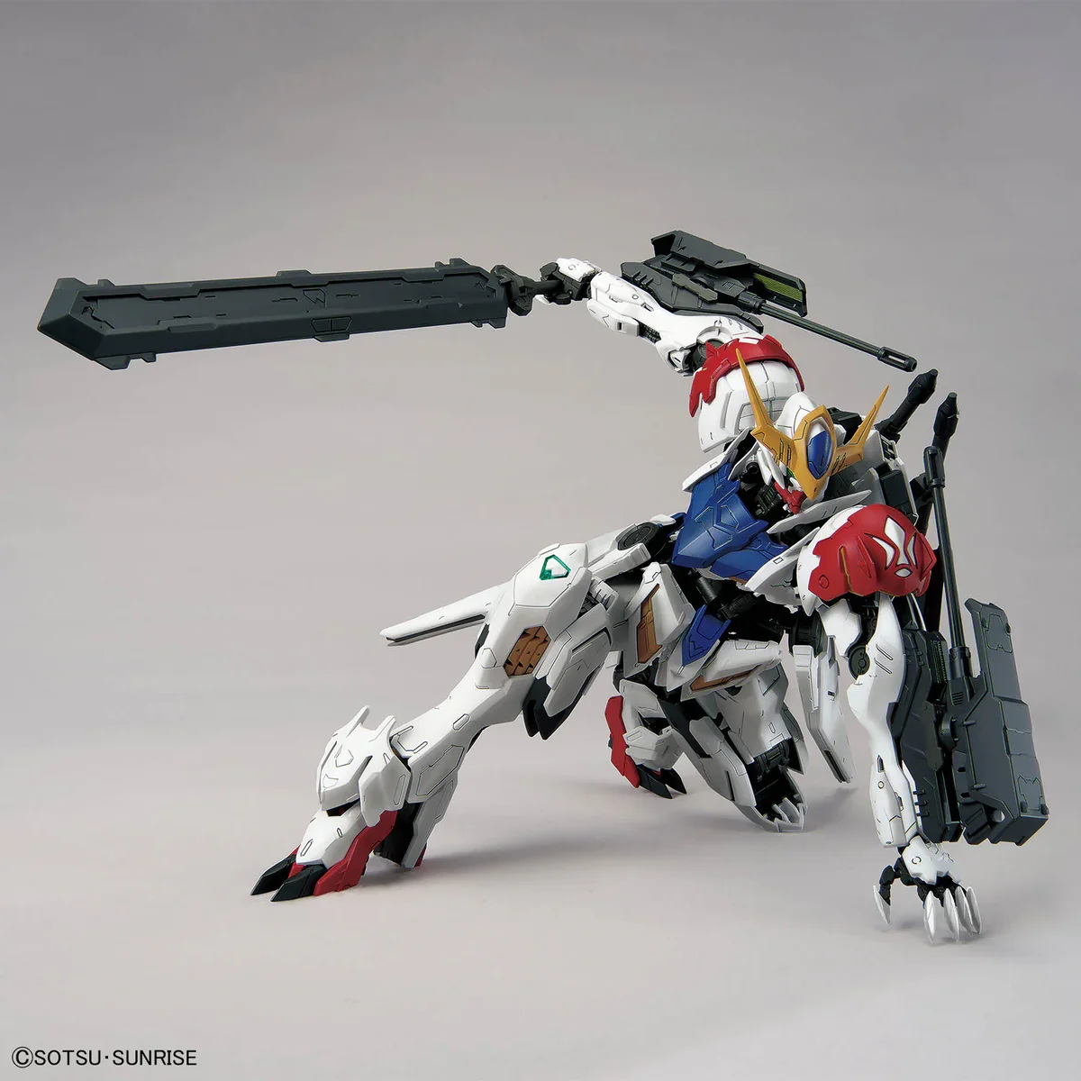 Bandai Hobby MG 1/100 Gundam Barbatos Lupus (Iron-Blooded Orphans) Plastic Model Kit