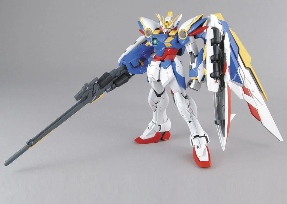 Bandai Hobby MG 1/100 Wing Gundam EW (Gundam Wing) Plastic Model Kit
