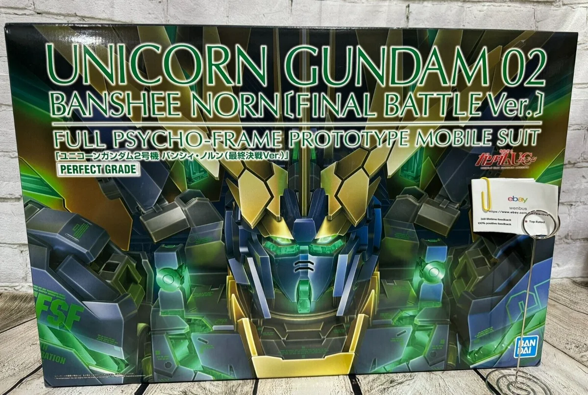 PG 1/60 RX-0[N] UNICORN GUNDAM 02 BANSHEE NORN (FINAL BATTLE Ver.) Box